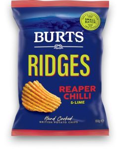BURTS RIDGES REAPER CHILLI & LIME 20 X 40G