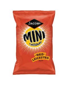 MINI CHEDDARS RED LEICESTER (30 X 50G)