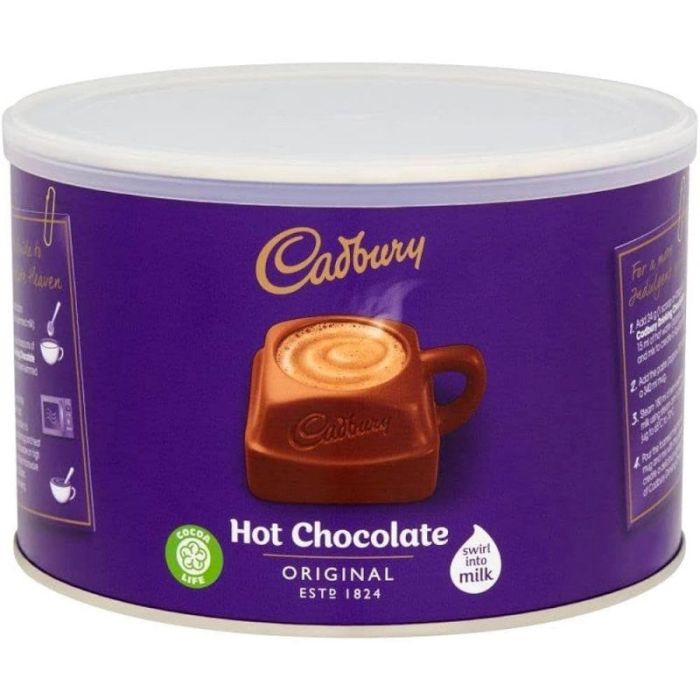 CADBURYS HOT CHOCOLATE TIN      1KG