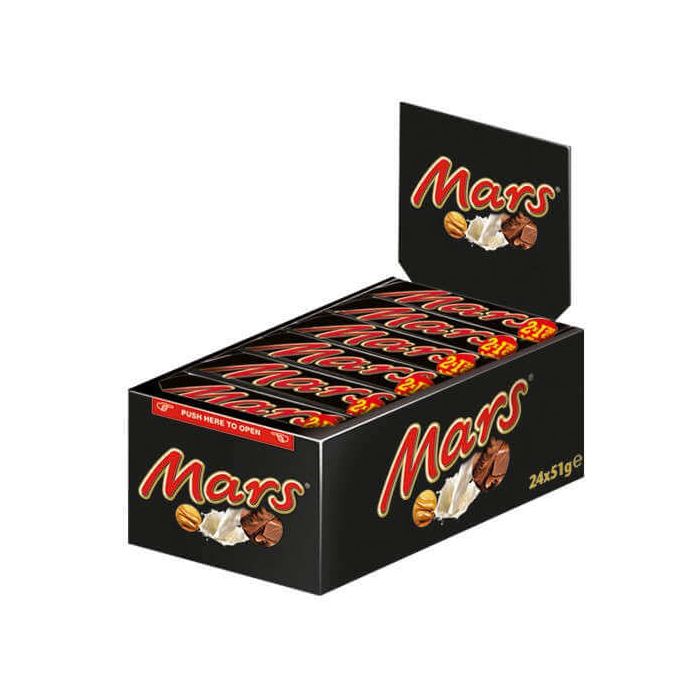 MARS BAR  24 X 51GM