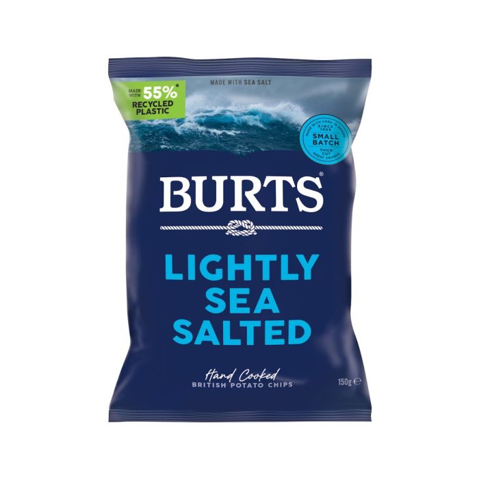 BURTS LIGHT SALT 10 X 150G