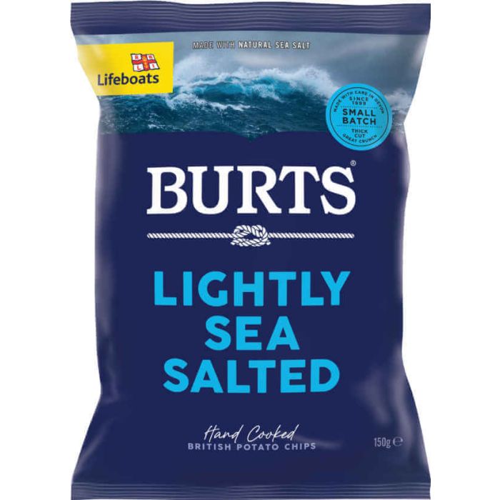 BURTS LIGHT SALT 10 X 150G