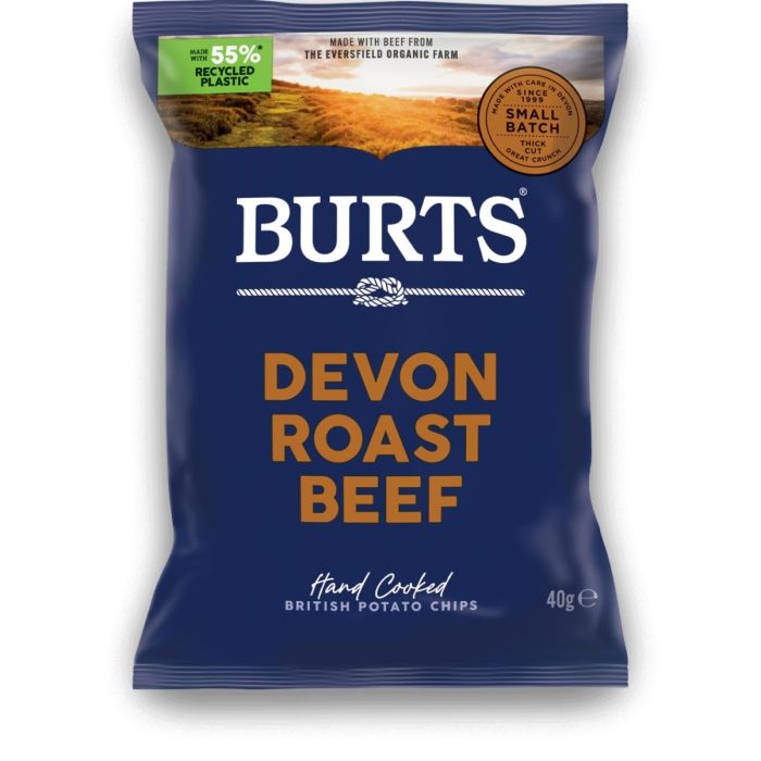 BURTS DEVON ROAST BEEF  20 X 40G